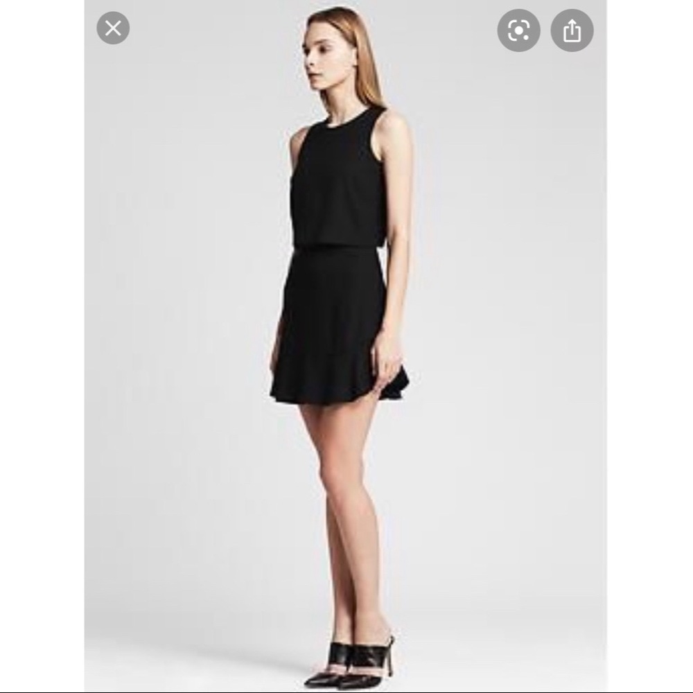 Banana republic black dress